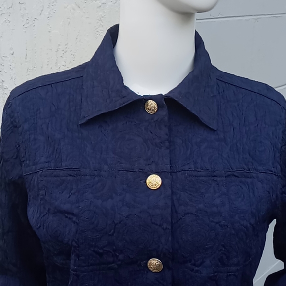 Graff by UM Vintage Gold button Light Jacket - Picture 14 of 16